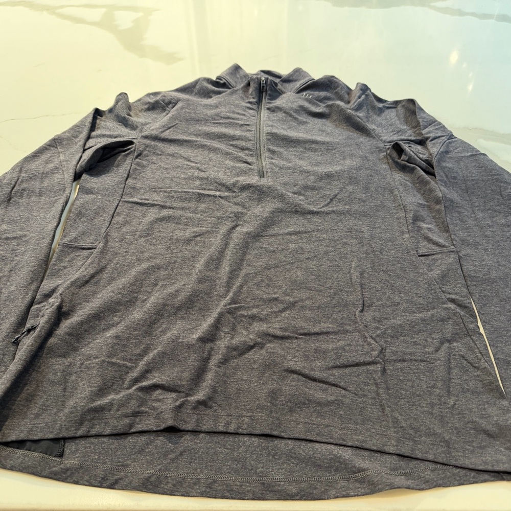 lululemon athletica Charcoal Long Sleeve Shirt